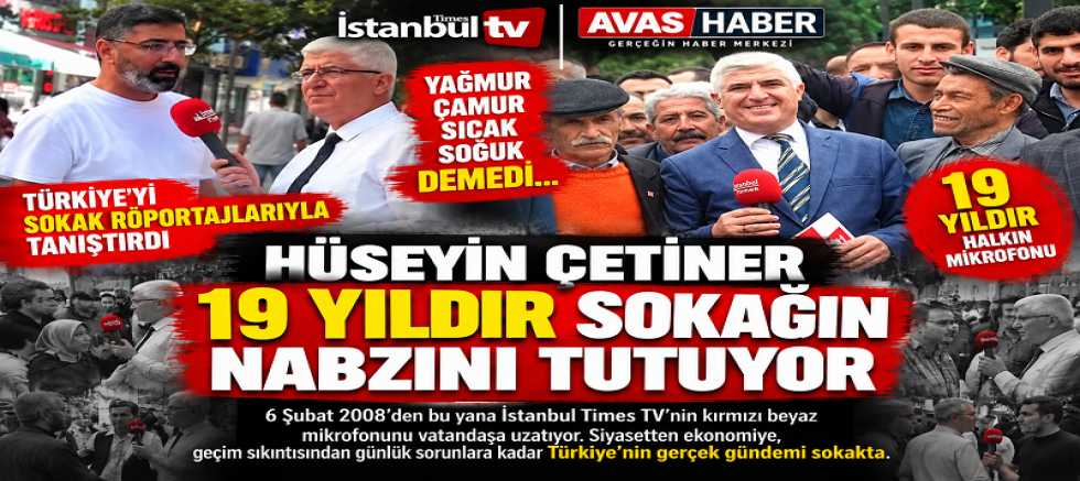 19 YILDIR MİKROFONUNU SOKAĞA UZATIYOR