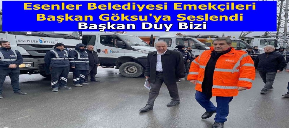 Esenler Belediyesi Emekçileri Seslerini Duyurdu: “Terimiz Soğumadan Hakkımızı Verin!”