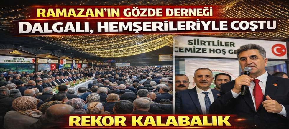 ESENLER’DE RAMAZAN’IN GÖZDESİ SİİRTLİLER OLDU