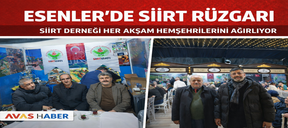 Esenler’de Siirt Standında Samimi Buluşmalar