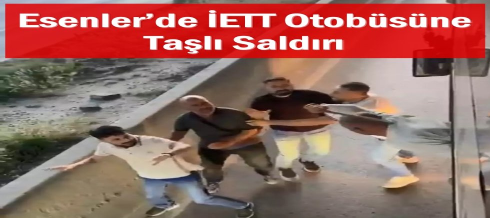 Esenler’de Yol Verme Tartışması Taşlı Saldırıya Dönüştü
