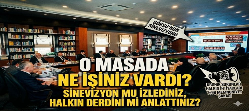 EYY İLÇE BAŞKANLARI O MASADA NE İŞİNİZ VARDI?