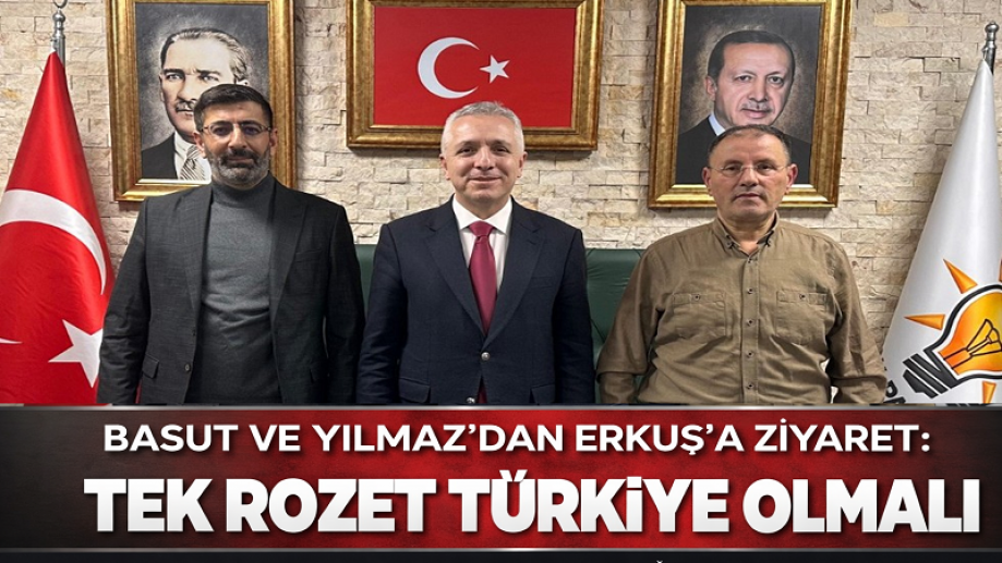 Gazeteciler Basut ve Yılmaz’dan Başkan Erkuş’a Bayram Sonrası Ziyareti.