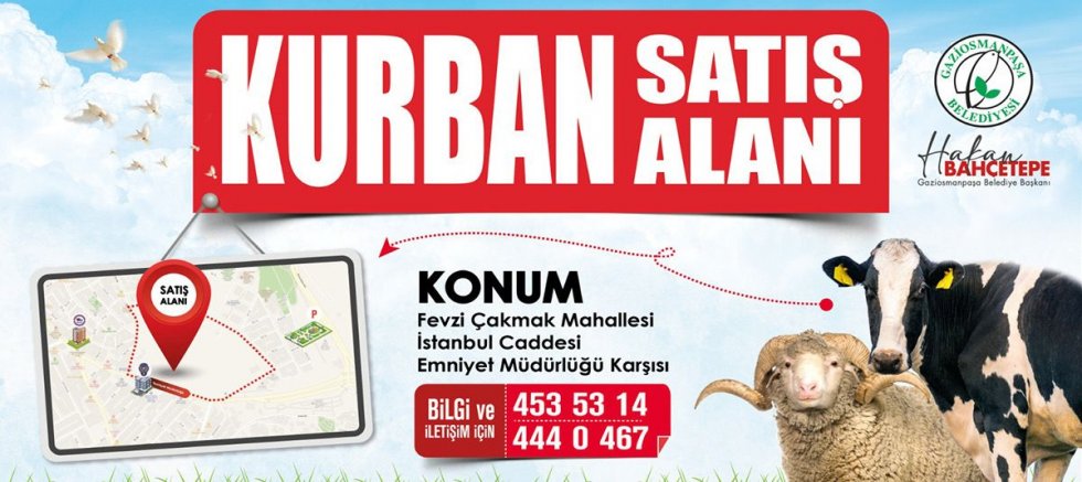 Gaziosmanpaşa’da Kurban Bayramı Öncesi Modern Satış Alanı Hizmete Girdi