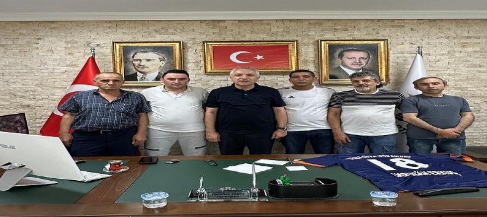 GÜVENSPOR'DAN AK PARTİ ESENLER İLÇE BAŞKANLIĞI'NA ZİYARET