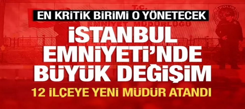 İBB soruşturmalarını yürüten Mali Suçlarla Mücadele Şube Müdürü Hakan Dulkadir görevden alındı, yerine Orhan Şen atandı
