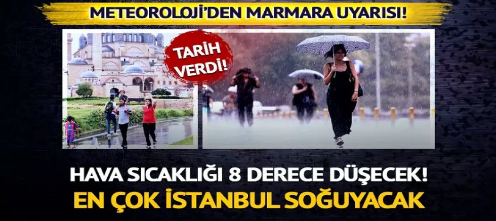 Marmara’ya Sert Kış Darbesi: İstanbul 0 Dereceye İniyor, Kar Kapıda