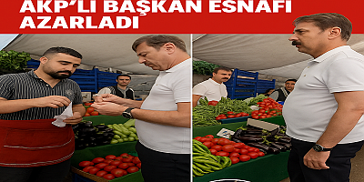 36 Bin TL’lik Ayakkabıyla Pazar Denetimi: AKP’li Başkan Esnafı Azarladı