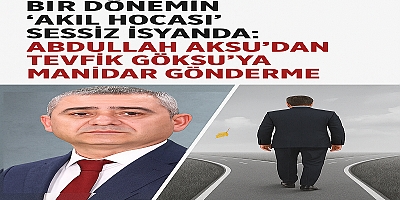 Abdullah Aksu'dan Tevfik Göksu’ya Manidar Gönderme