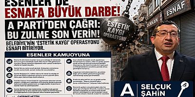 Anahtar Parti Esenler’den Belediye’ye Tepki: 