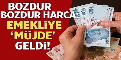 Bozdur Bozdur Harca: Emekliye “Müjde” Geldi!