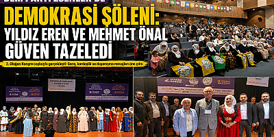 DEM Parti Esenler Kongresinde Güven Tazelendi: Yıldız Eren ve Mehmet Önal Yeniden Seçildi
