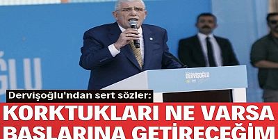 Dervişoğlu'ndan sert sözler: Korktukları ne varsa başlarına getireceğim