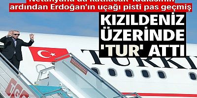 Erdoğan Gazze zirvesi için Mısır'da: 'Netanyahu da katılacak' dendi, uçağı Kızıldeniz'de 'tur' attı