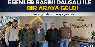 Esenler Basını, AK Parti Meclis Üyesi Subat Dalgalı ile Bir Araya Geldi