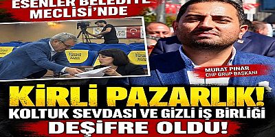 ESENLER BELEDİYE MECLİSİ’NDE KİRLİ PAZARLIK: KOLTUK SEVDASI VE GİZLİ İŞ BİRLİĞİ DEŞİFRE OLDU!