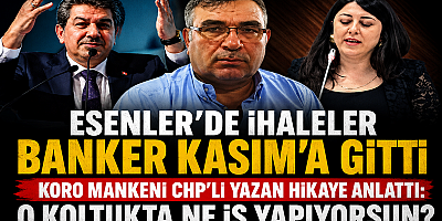 ESENLER’DE İHALELER KİME, DENETİM NEREDE? CHP’Lİ YAZAN’A SERT SORU: O KOLTUKTA NE İŞ YAPIYORSUN?