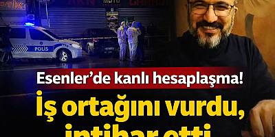 Esenler’de İş Yerinde Kanlı Olay: Alacak Verecek Tartışması Cinayet ve İntiharla Bitti