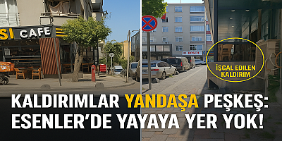 ESENLER'DE KALDIRIM GASPI