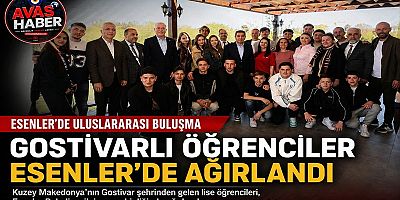 ESENLER’DE ULUSLARARASI ÖĞRENCİ BULUŞMASI.