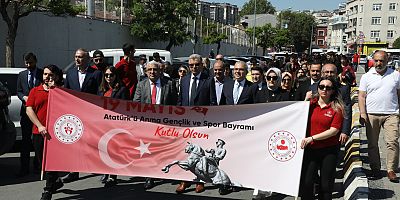 Eyüpsultan’da 19 Mayıs Kutlamaları Gençlik Yürüyüşüyle Başladı