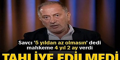 Fatih Altaylı'ya 4 yıl 2 ay hapis