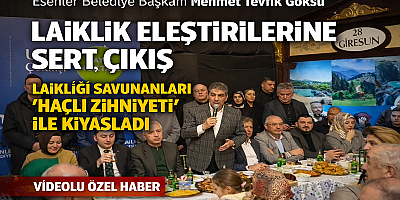 GÖKSU’DAN LAİKLİK ÇIKIŞI: “HAÇLI ZİHNİYETİ BU TOPRAKLARI TANIMIYOR”