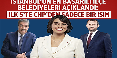 İstanbul’un En Başarılı İlçe Belediyeleri Açıklandı: İlk 5’te CHP’den Sadece Bir İsim
