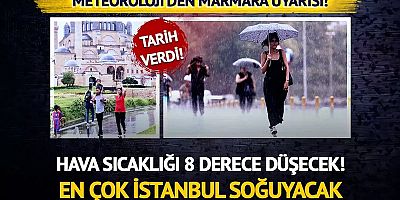 Marmara’ya Sert Kış Darbesi: İstanbul 0 Dereceye İniyor, Kar Kapıda