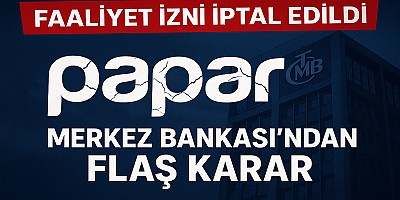 Merkez Bankası’ndan flaş karar: Papara’nın faaliyeti durduruldu!