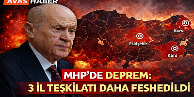 MHP’de Deprem: 3 İl Teşkilatı Daha Feshedildi.