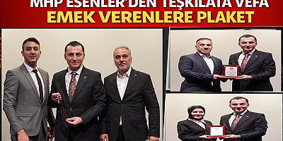 MHP Esenler Teşkilatından Emek Verenlere Vefa
