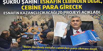 Şükrü Şahin’den Esenler Esnafına Vizyon Çıkartması 